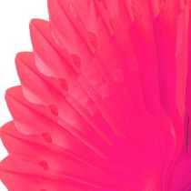 Párty dekorace voštinový papír květina růžová Ø40cm 4ks