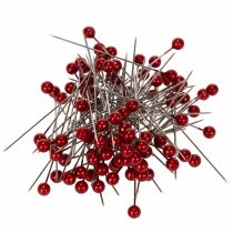 položky Perlové špendlíky Ø6mm 65mm Červené