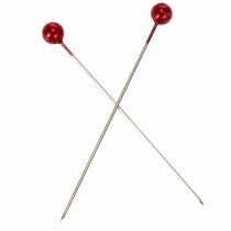 položky Perlové špendlíky Ø6mm 65mm Červené