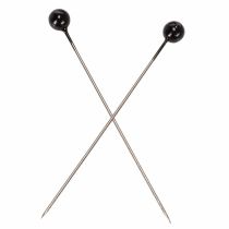 položky Perlové špendlíky Ø6mm 65mm černé