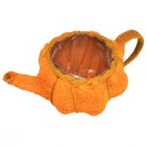 položky Dekorace na květináč dýně oranžovo-žlutozelená Ø19cm V12cm