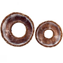 položky Sada vrbových kroužků Ø32/25cm, 2 kusy, rustikální přírodní dekorace