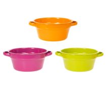 položky Kovový květináč, originální design pro sofistikované obytné prostory a stylovou dekoraci, 17 cm, 3 kusy