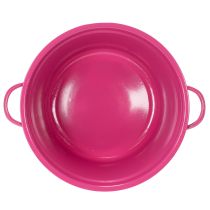 položky Plechový květináč, jarní dekorace do obývacího pokoje, 25 cm, 3 kusy