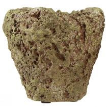 položky Květináč rustikální lesní vzhled Ø12,5 cm V12 cm 2 ks