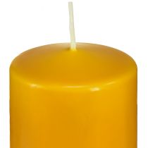 položky PURE sloupová svíčka žlutá medová Svíčky Wenzel 130/60mm