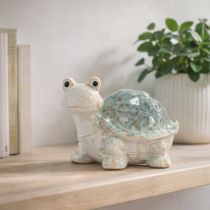 položky Keramická figurka želvy jako poutač do obývacího pokoje, dekorativní figurka, 22 cm