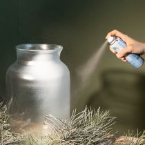 položky Stříbrný sprej s třpytkami ve sněhu na okna a zimní dekorace 150ml