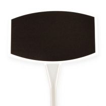 položky Rostlinné štítky 40cm Černé šikmé 10 ks