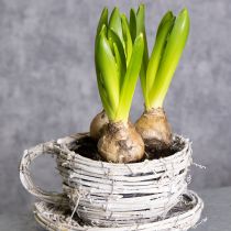 položky Šálek z přírodního materiálu s rustikálním šarmem pro exkluzivní interiérovou dekoraci 13 cm