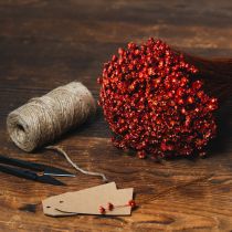 položky Kytice sušených květin, okouzlující doplněk do váz nebo aranžmá, 44 cm