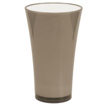 Váza &quot;Fizzy&quot; Ø16cm V27cm platinově šedá 1 ks