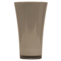 položky Váza „Fizzy“ Ø16cm V27cm platinovo šedá 1 ks