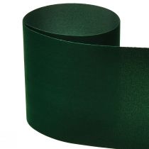 položky Velurová stuha zelená široká stuha tmavě zelená velur 100mm 8m