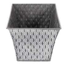 položky Zinková miska s diamantovým vzorem, 26 cm x 15,5 cm