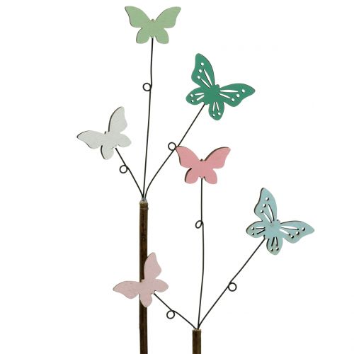 Ozdobná zátka motýl V43cm 6ks | Floristik24.cz