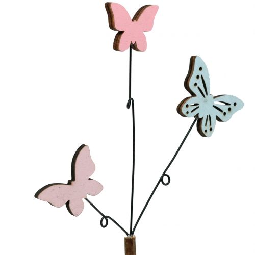 Ozdobná zátka motýl V43cm 6ks | Floristik24.cz