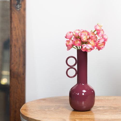 položky Kytice umělých pryskyřníků, stylová dekorace na stůl, 32 cm, 5 kusů