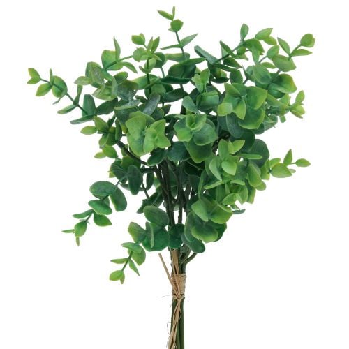 Umělé větve eukalyptu umělé rostliny zelené 34cm 6ks