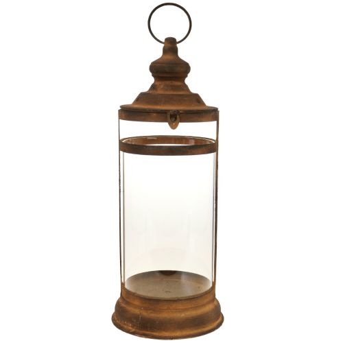 Floristik24 Deco Lucerna Lucerna Rust Look Metal Deco Ø15cm H46cm