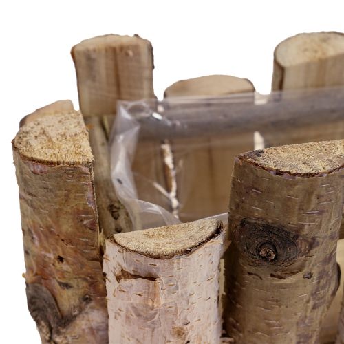 položky Rostlinný truhlík březové větve květinový truhlík dřevo bříza 27×13×10cm