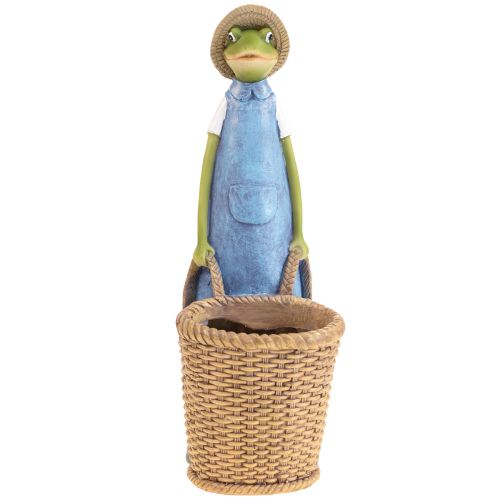 položky Frog deco planter polyresinová stolní dekorace letní V31,5cm