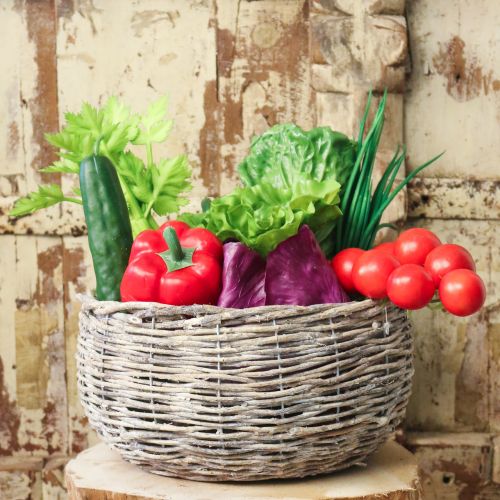 Floristik24 Paprika umělá červená 8cm 4ks