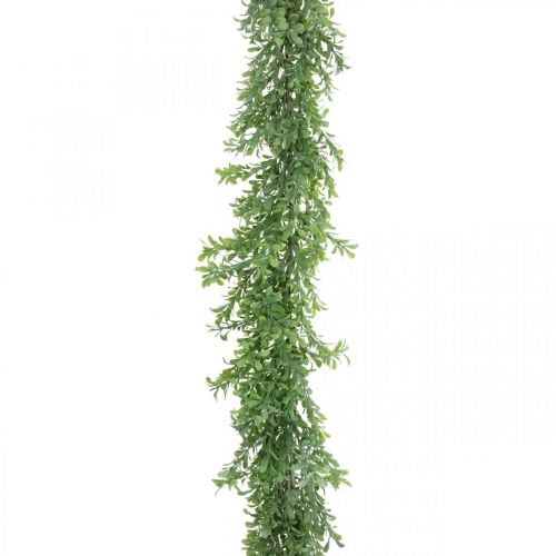 Floristik24 Umělá rostlinná girlanda, buxusový úponek, dekorace zelená L125cm