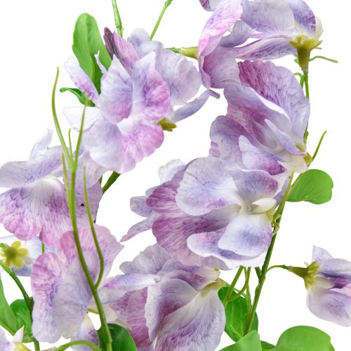 Floristik24 Umělé květiny vikev fialová Vicia zahradní květiny 61cm 3ks
