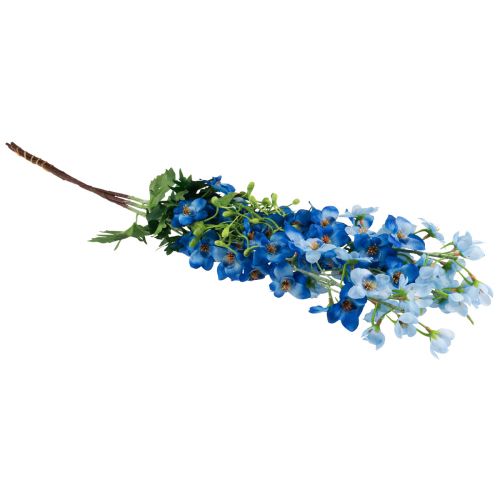 Floristik24 Delphinium Delphinium umělé květiny modré 78cm 3 ks