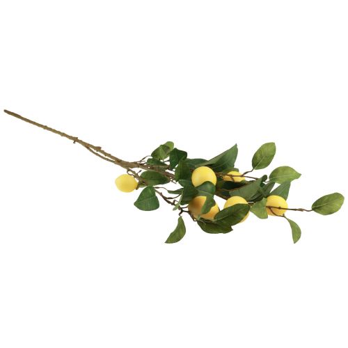 položky Dekorativní citronová větev se 6 umělými citrony 100cm