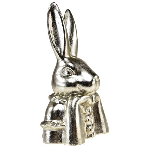 položky Ozdobný velikonoční zajíček zlatý keramický ozdobný poprsí zajíčka V23,5cm