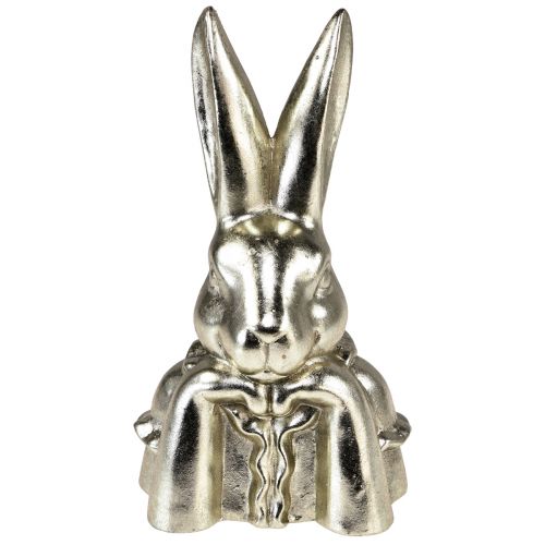 položky Ozdobný velikonoční zajíček zlatý keramický ozdobný poprsí zajíčka V23,5cm