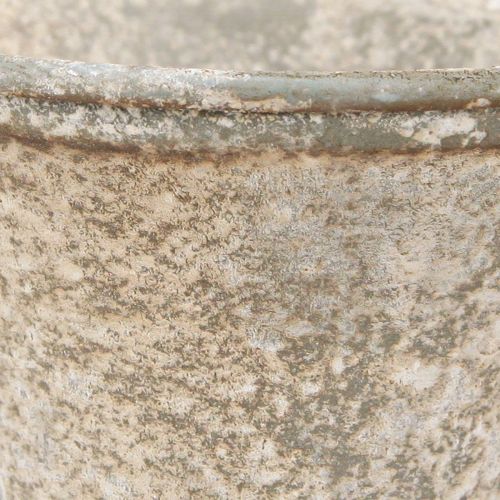 položky Kalich Kovová dekorace šálek Starožitný design Ø11cm H17,5cm