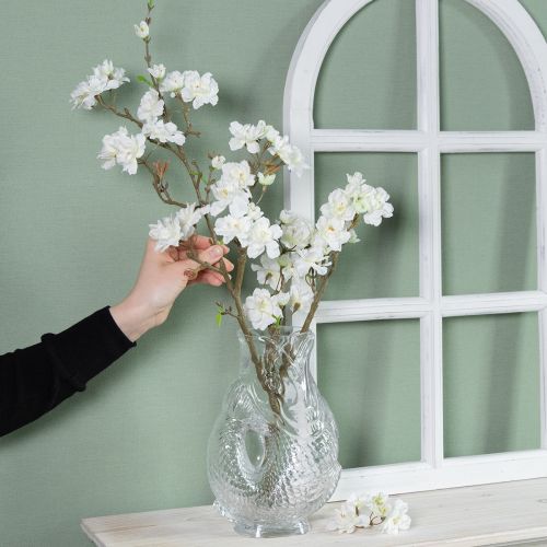 položky Skleněná váza v dekorativním tvaru ryby pro harmonický design místnosti, 24,5 cm