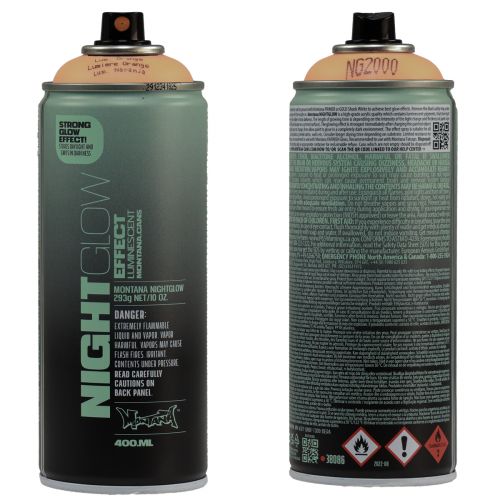 položky Fluorescenční sprej na barvu Nightglow Orange Neon 400ml