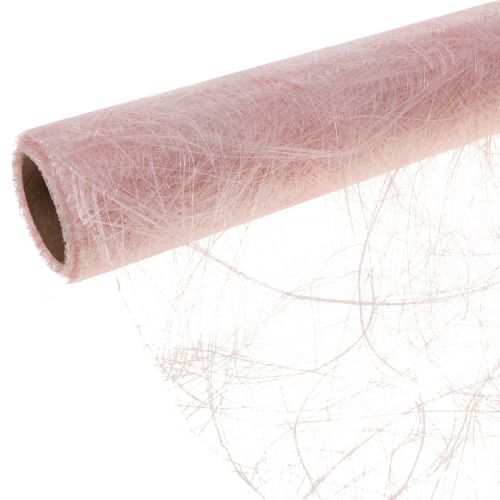 Deco fleece běhoun na stůl Sizoweb® růžový 30cm 5m