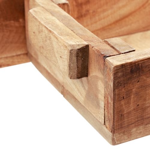 položky Box na výsadbu dřevěného květináče 48,5/40,5/32,5 cm sada 3ks