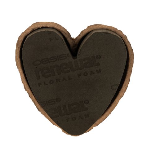 Květinové pěnové srdce OASIS® Renewal® Floral Foam Biolit® 18cm 2 ks