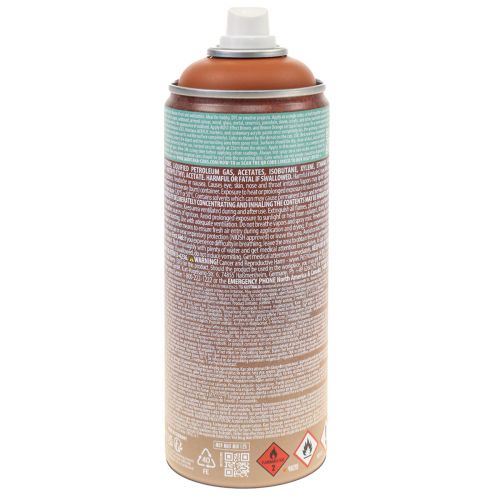položky Rust spray efekt sprej rez uvnitř/vně oranžovo-hnědý 400ml