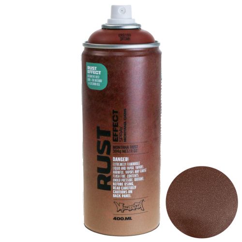 Rust Spray Effect Spray Rust Spray Inside and Outside Brown 400 ml