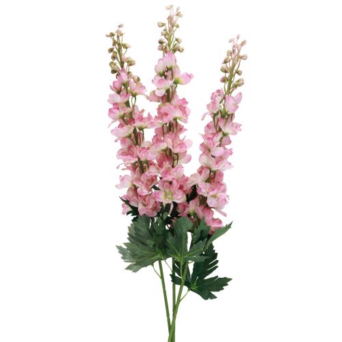 položky Delphinium delphinium umělé růžové 82cm 3ks