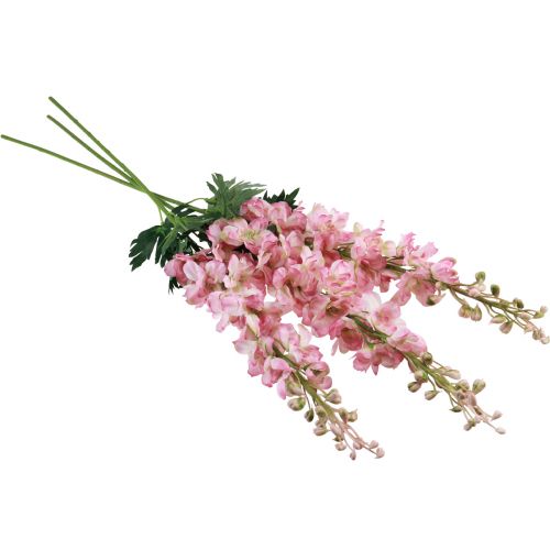 položky Delphinium delphinium umělé růžové 82cm 3ks
