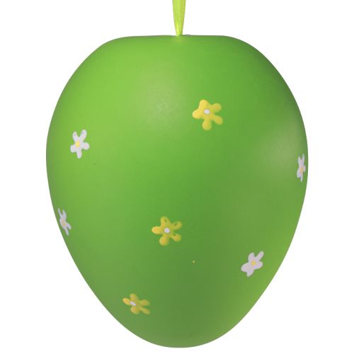 Floristik24 Velikonoční vajíčka závěsná plastová vajíčka 6,5x10cm 6 ks