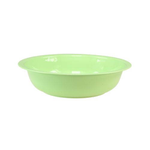 položky Dekorativní miska kovová smaltovaná miska zelená limetková 25cm