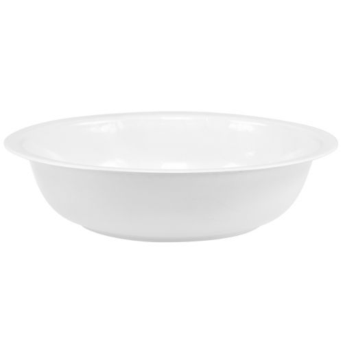 položky Kovová mísa mísa bílý smaltovaný vzhled Ø29cm V7,5cm