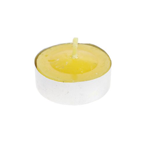 Floristik24 Vonná svíčka citronelová svíčka, citronelové čajové svíčky Ø3,5cm V1,5cm 6 kusů