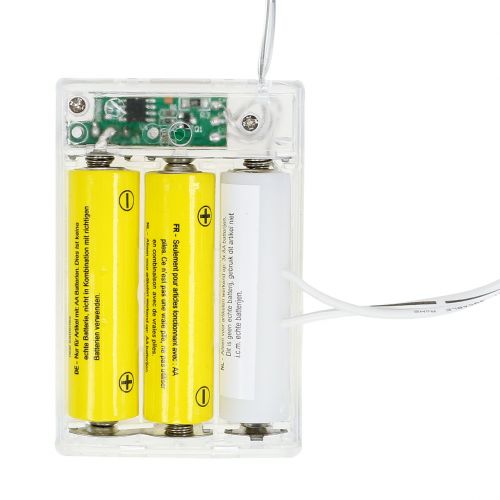 položky Bateriový adaptér bílý 3m 4,5V 3 x AA