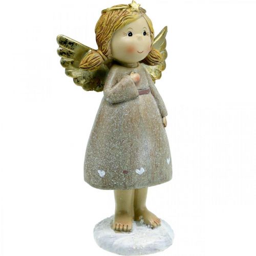 Adventní dekorace, anděl strážný, vánoční anděl, postava anděla V24cm