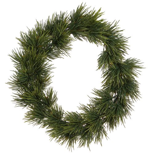 Adventní věnec umělý borovicový věnec jedlově zelená dekorace Ø30cm